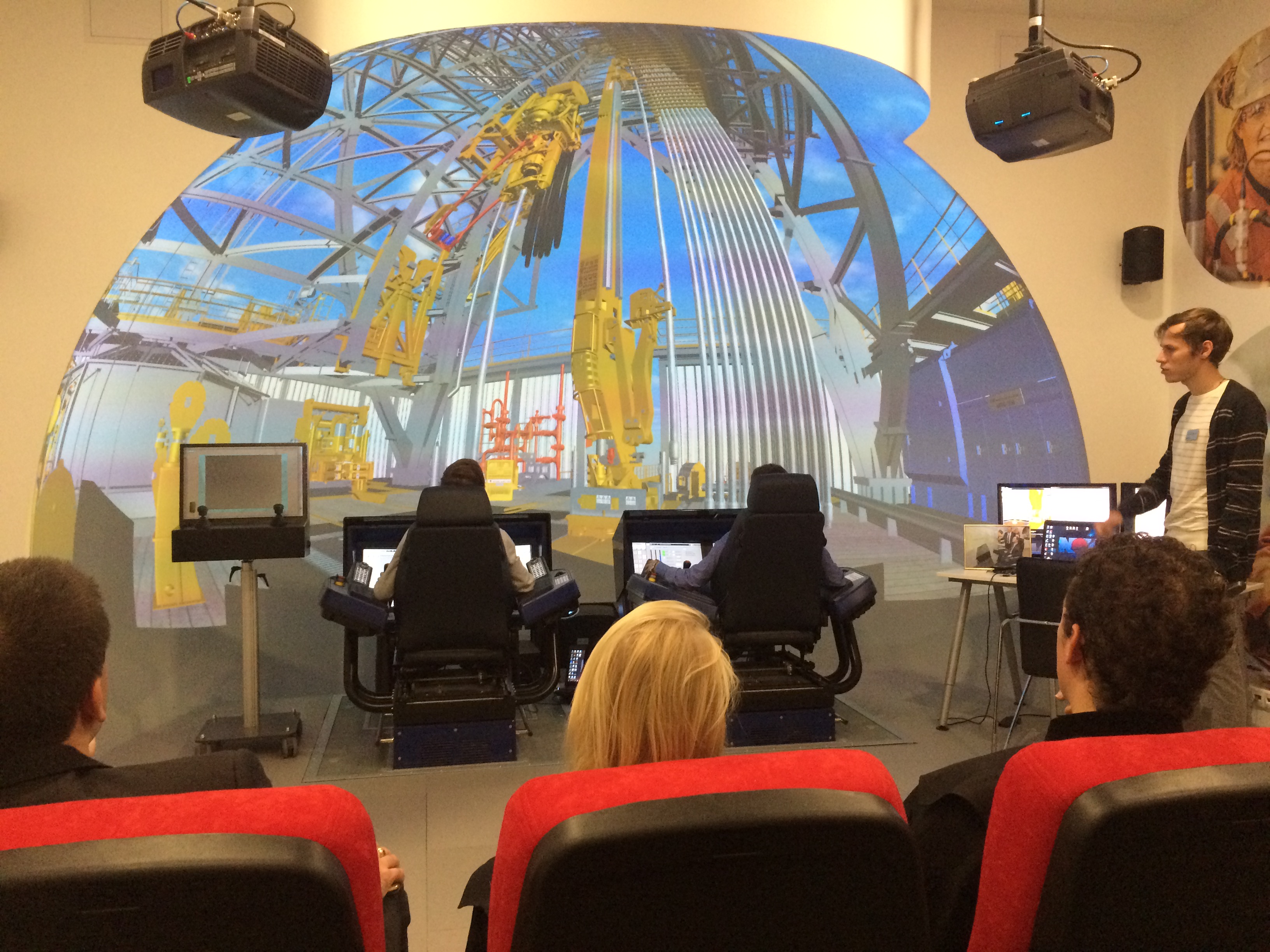 Gubkin University's NOV sponsored offshore drilling simulator
